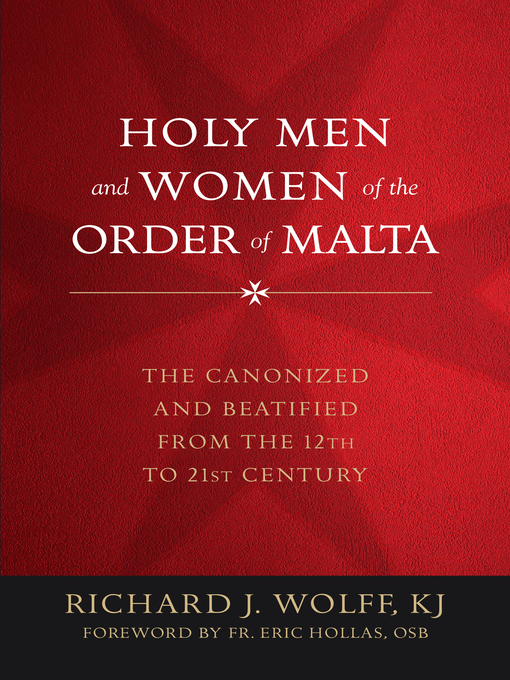 Cover image for Holy Men and Women of the Order of Malta